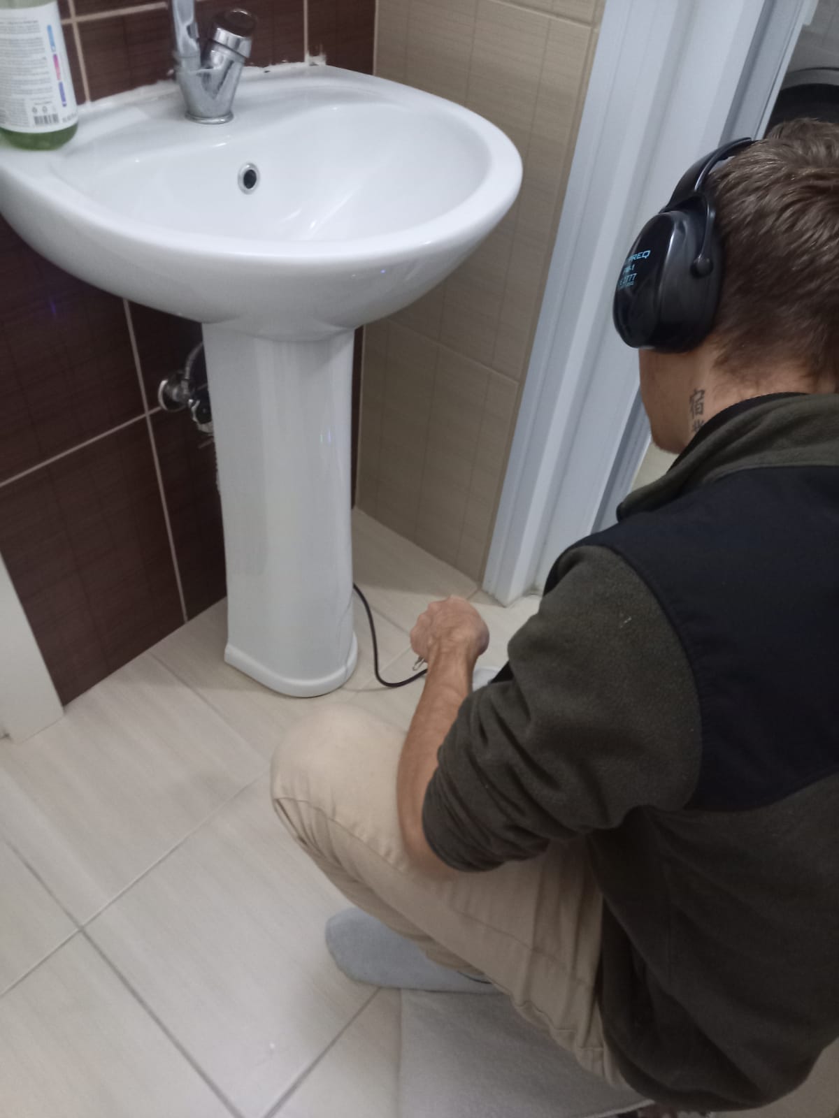 dinleme cihazı ile su kaçağı tespiti